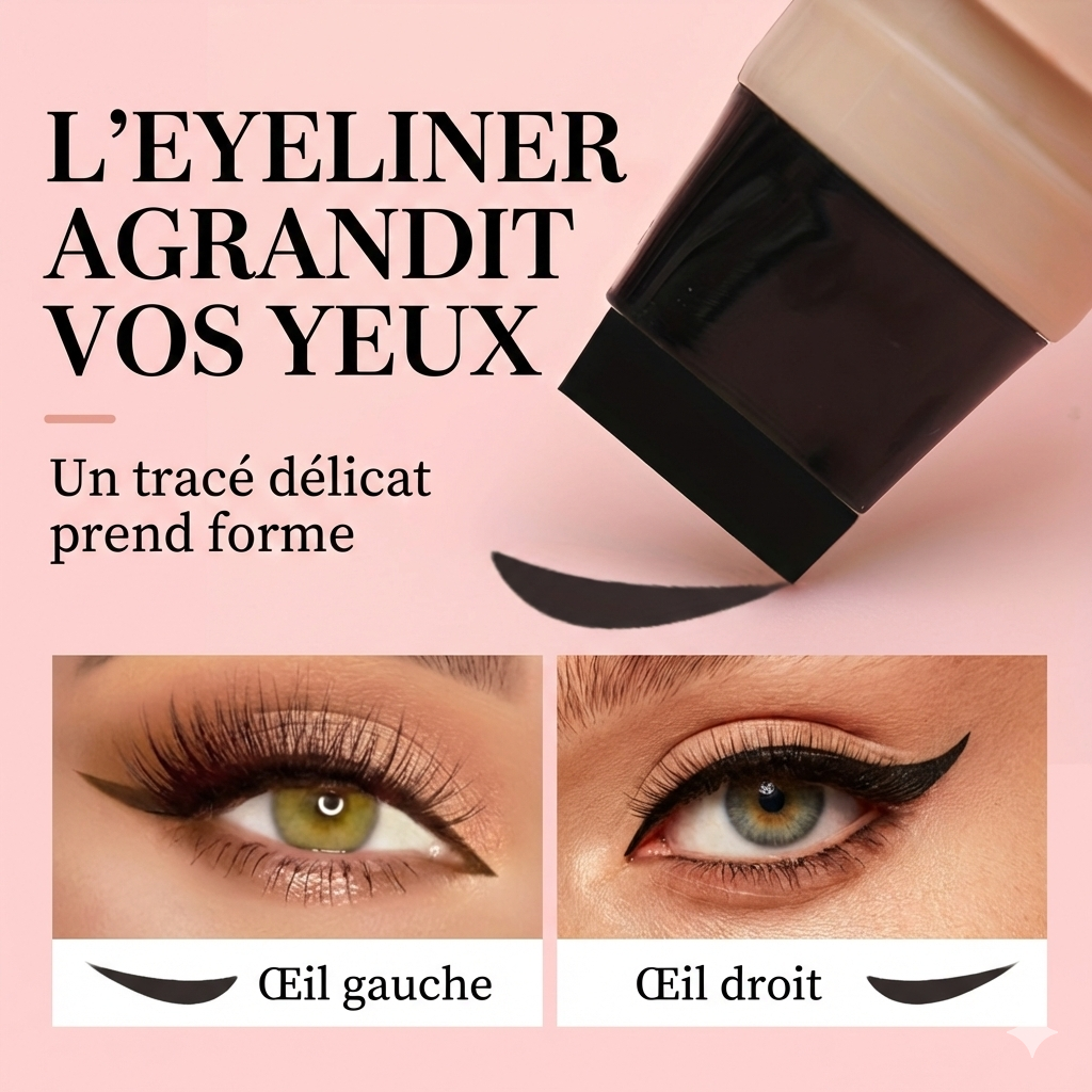 Stylo Eyeliner Tampon Symétrie Parfaite